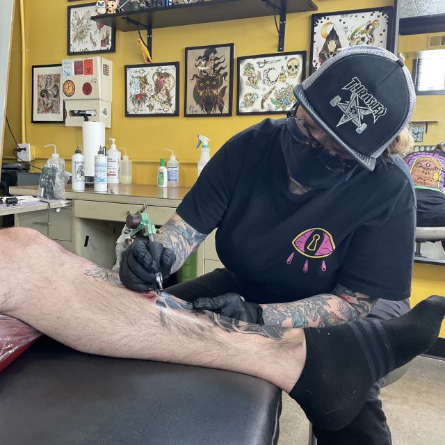 Kindra, tattooing, Goff