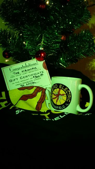 Christmas, Tattoo, Coffee, Mug, Gift Certificate, Black Friday, Decatur, Illinois, 